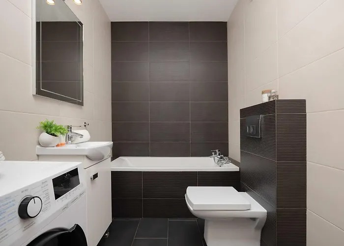 Stylowy W Warszawie Sypialnia & Parking W Garazu By Renters Warsaw